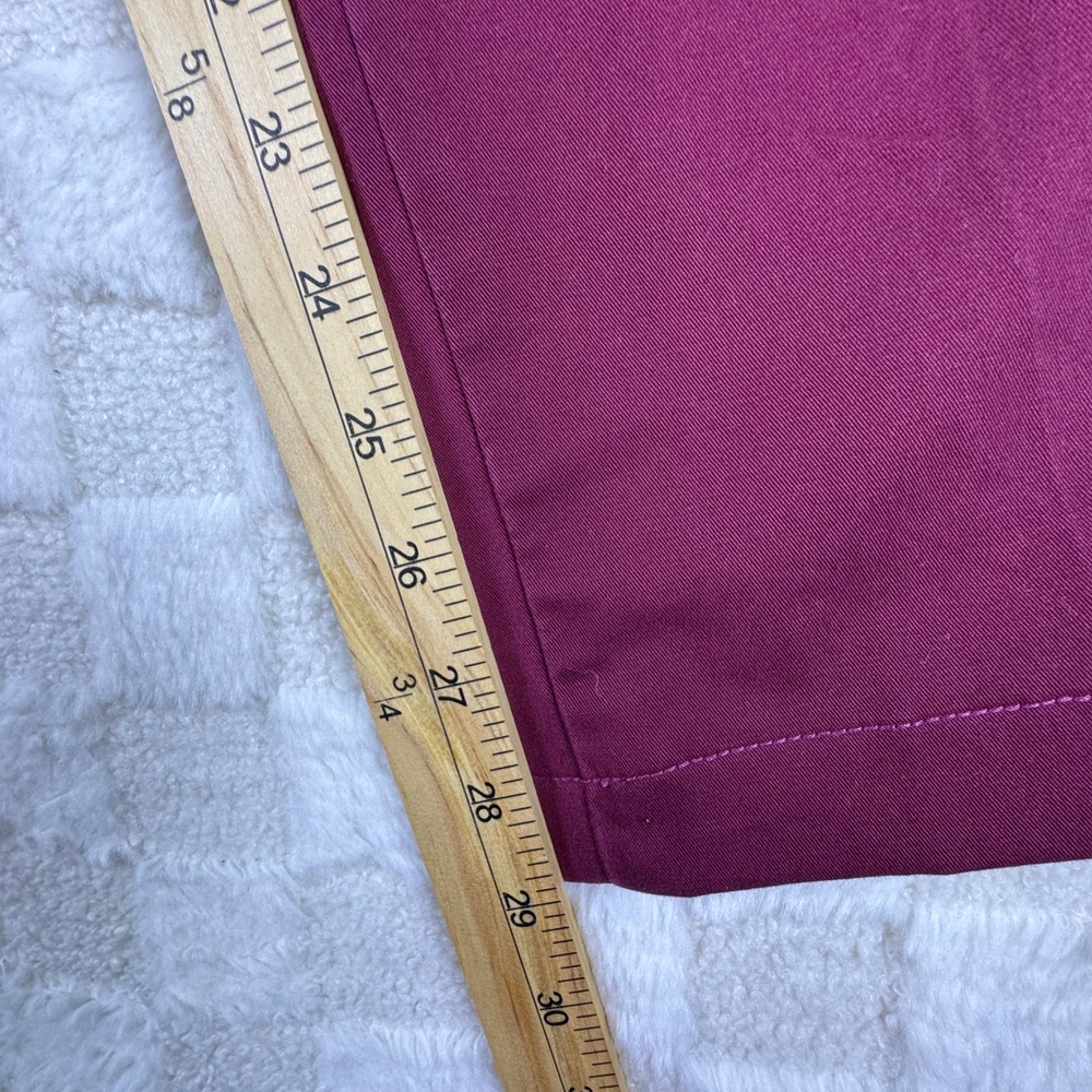 Polo Ralph Lauren Mens Stretch Slim Fit Chino Pants Burgundy Maroon 34 x 29 - Picture 3 of 12